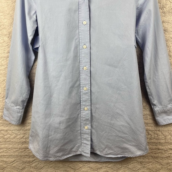 NEWPENNY PENNYBLACK Dress Size 2 Blue Button Up Oxford - Picture 3 of 13